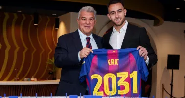 Barcelona y Eric García renuevan contrato hasta 2031
