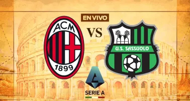 AC Milan vs Sassuolo EN VIVO Serie A Jornada 15