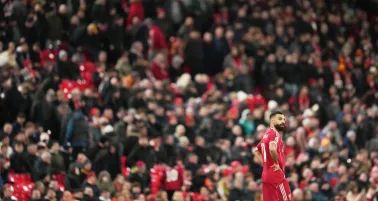 Salah tuvo minutos en la victoria ante Brighton