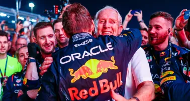 Helmut Marko se despide de Max Verstappen