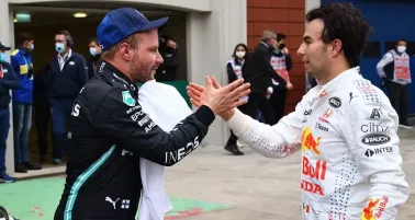 Bottas y Checo Pérez serán compañeros en Cadillac el próximo año 