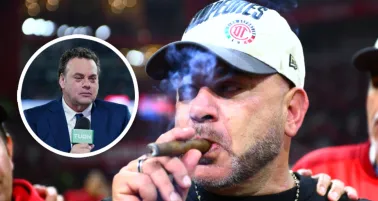 Turco Mohamed explota y reta a Faitelson en vivo en la señal de TUDN: "Que baje si tiene huev..."