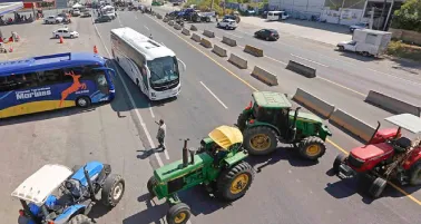 Se esperan movilizaciones masivas en carreteras, casetas y puentes internacionales.