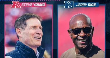 Jerry Rice y Steve Young serán los entrenadores para la AFC y NFC en el Pro Bowl