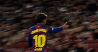 Lamine Yamal con Barcelona