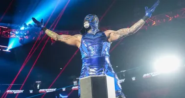 Penta luchó en un lugar muy poco común