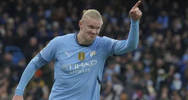 Haaland superó el récord de goles de Cristiano Ronaldo en la Premier League