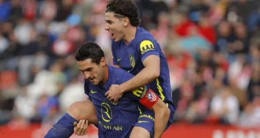 Atlético de Madrid goleó en su visita a Girona y se afianza en LaLiga