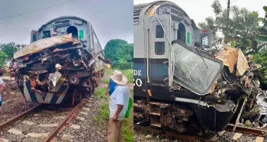 FOTOS Accidente Tren Interoceánico: Así sucedió el choque con un tráiler