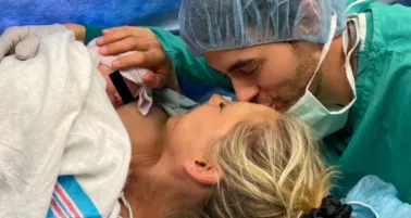 Todavía no se revela ni el sexo ni el nombre del recién nacido. 