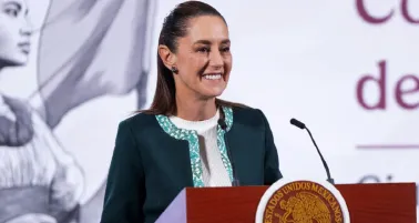 La mandataria también mandó un mensaje de Navidad para los mexicanos.