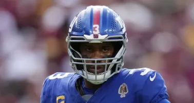 Russell Wilson bromea con bronca en duelo entre Raiders y Giants: "Soy el padre que los deja pelear"