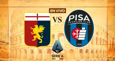 Genoa vs Pisa EN VIVO Serie A Jornada 18