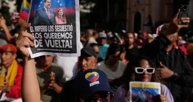 Reportan disparos tras detección de drones sobre el Palacio de Miraflores en Venezuela