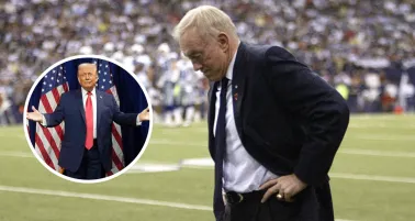 Jerry Jones compara sus decisiones con Donald Trump: 'Yo gobierno aquí"