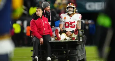 George Kittle sufre lesión del tendón de Aquiles y queda fuera de todo el año