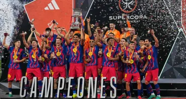 Barcelona venció al Real Madrid en la Supercopa de España