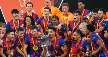 Ronald Araujo motivó al Barcelona en su regreso a las canchas