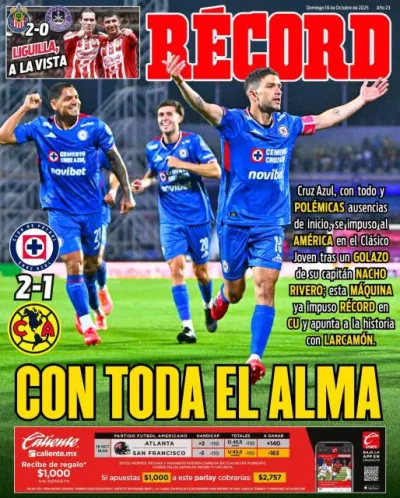Portada RÉCORD 19 de octubre de 2025