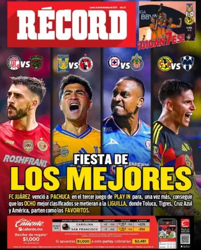 Portada RÉCORD 24 de noviembre de 2025