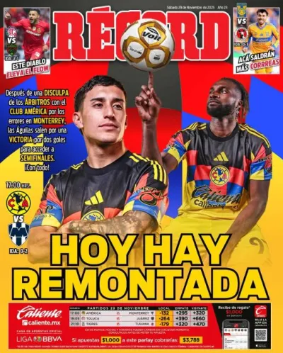 Portada RÉCORD 29 de noviembre de 2025