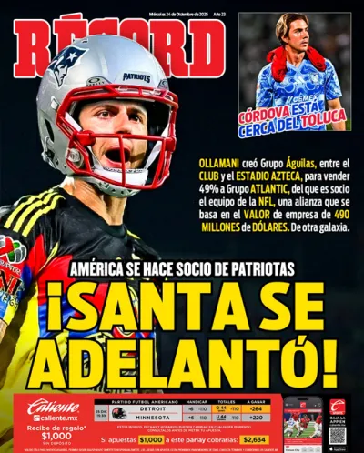 ¡Santa se adelantó!