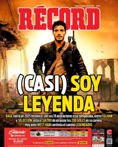 Portada RÉCORD 27 de diciembre de 2025