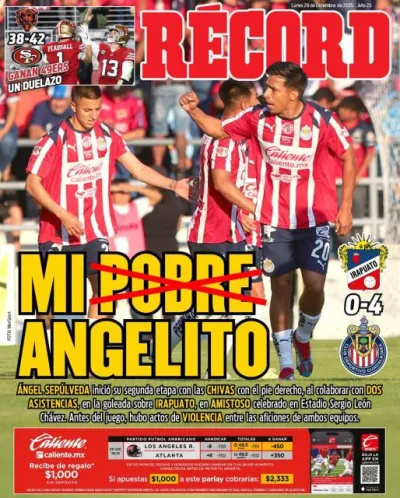 Portada RÉCORD 29 de diciembre de 2025