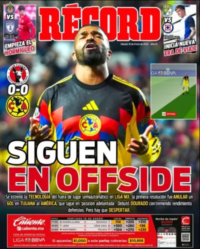 Portada RÉCORD 10 enero
