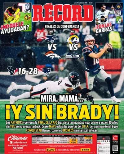 Portada RÉCORD 19 de enero de 2026