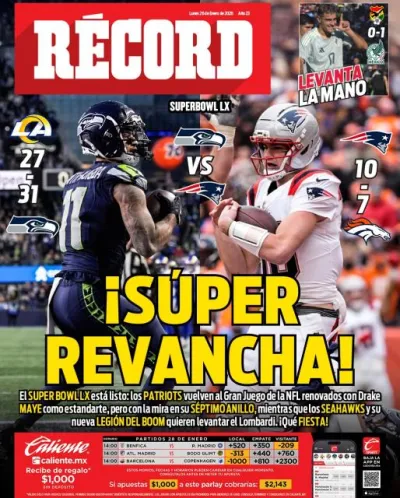 Portada RÉCORD 26 de enero de 2026