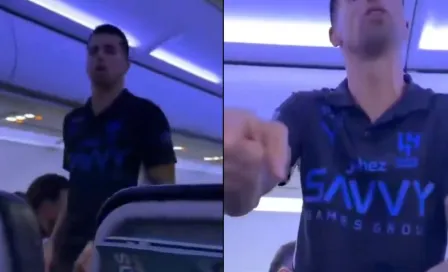 Cancelo protagonizó un bochornoso momento en un vuelo
