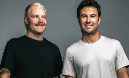 Valtteri Bottas y Checo Pérez