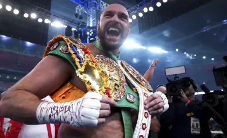 Tyson Fury como campeón mundial