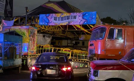 VIDEO: Tragedia en feria de Coyoacán; muere padre y su hijo queda grave tras caer de las Tazas Locas