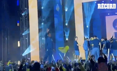 Así se PRESENTARON los JUGADORES del AMÉRICA en los FESTEJOS del TRICAMPEÓN