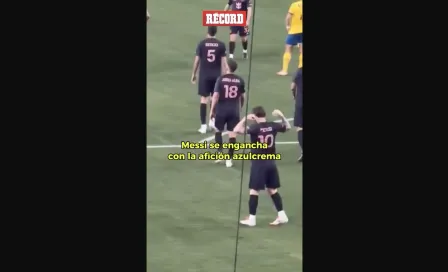 MESSI se ENGANCHA con AFICIÓN AMERICANISTA “Yo TRES. ¿Ustedes?”