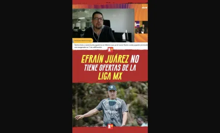 Efraín Juárez No tiene ofertas de la Liga Mx