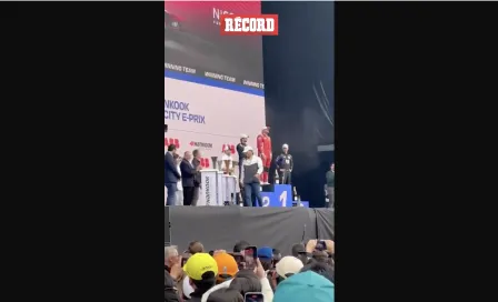 PODIO de GANADORES en el E-PRIX de la CIUDAD DE MÉXICO