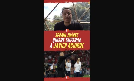 Efraín Juárez tiene como objetivo superar a Javier Aguirre como entrenador