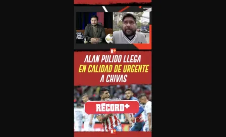 ALAN PULIDO llega en CALIDAD de URGENTE a CHIVAS