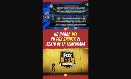 No HABRÁ NFL en FOX SPORTS lo que resta de la temporada