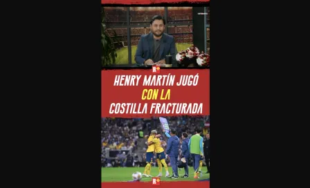 HENRY MARTÍN jugó con la COSTILLA fracturada