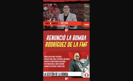 Renunció la Bomba Rodríguez a la FMF esta mañana