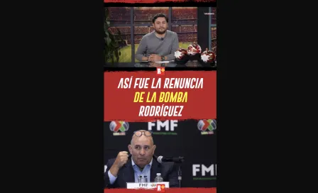 ASÍ fue la renuncia de la 'Bomba' Rodríguez a la FMF