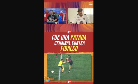 Fue una patada CRIMINAL contra FIDALGO