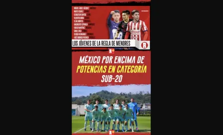México por encima de las potencias en categoría sub-20