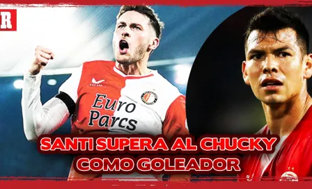 SANTI GIMÉNEZ SUPERA al CHUCKY LOZANO como MÁXIMO GOLEADOR MEXICANO en la EREDIVISIE
