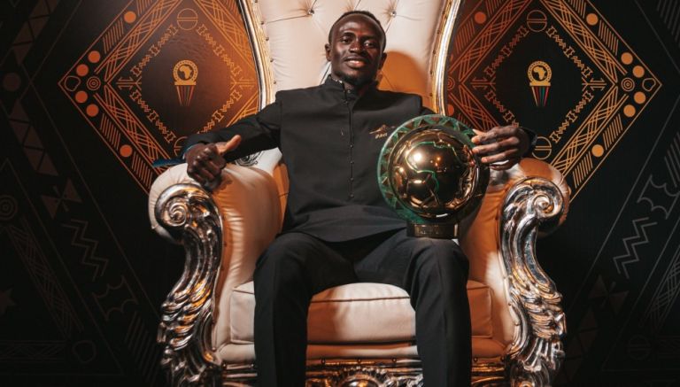 El senegalés Mané, elegido Balón de Oro africano en Rabat