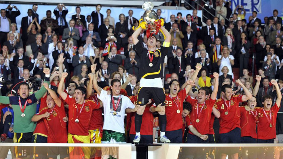 Qué de la España campeona de Eurocopa 2008?